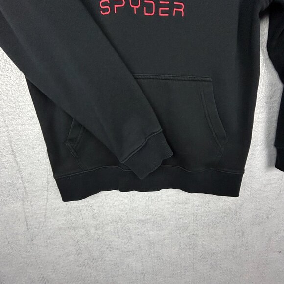 Spyder Hoodie Youth 14-16  XL Textured Logo Pullover Kangaroo Pouch Pocket *Flaw - Picture 5 of 12